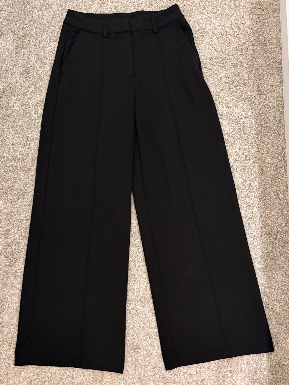 Bailey Black Wide Leg Trousers — size XS (runs medium)